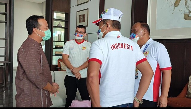 Bertemu Ketua Umum KONI, Plt Gubernur Nyatakan Sulsel Siap Jadi Tuan Rumah PON 2028